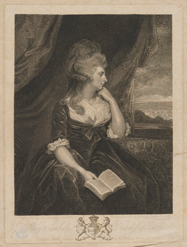 Mary isabella manners (née somerset), duchess of rutland npg d39956