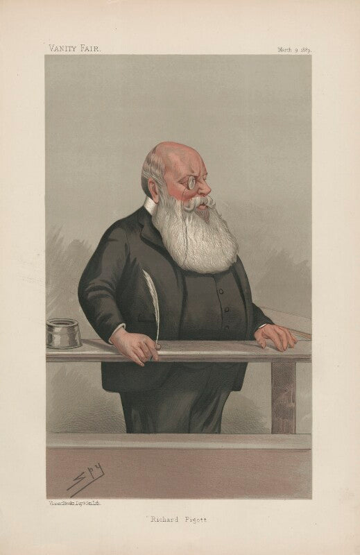 Richard pigott ('men of the day. no. 418.') npg d44428