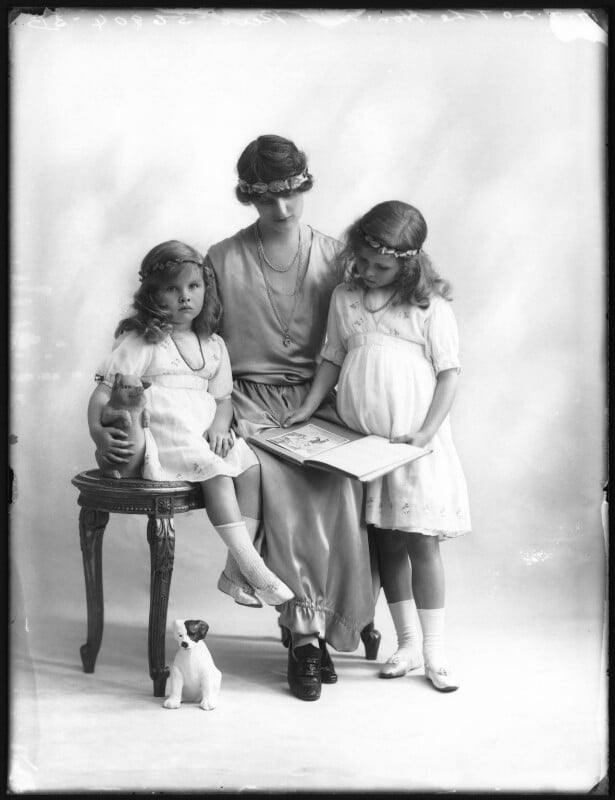 Joan peel; mary gwendolen peel (née emmott); elizabeth home peel npg x75057