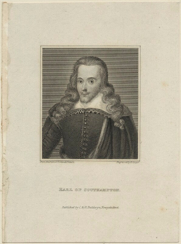 Henry wriothesley, 3rd earl of southampton npg d24828