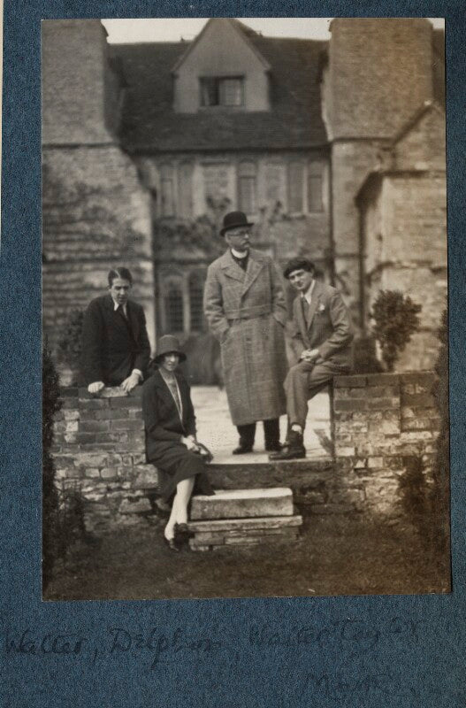 Walter james redfern turner; delphine marguerite turner (née dubuis); walter taylor; mark gertler npg ax142097