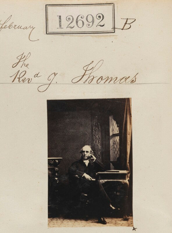 Reverend j. thomas npg ax62335