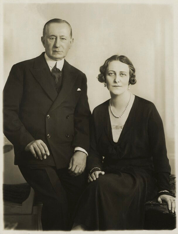 Guglielmo marconi; marchesa maria cristina marconi (née bezzi scali) npg x83752