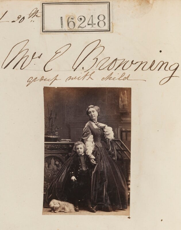 Mrs e. browning npg ax64166