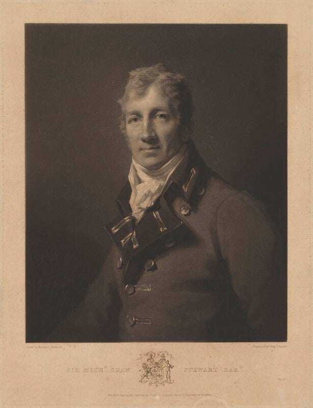 Sir michael shaw stewart, 6th bt npg d42148