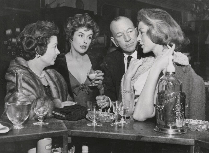 Vivien leigh; kay kendall; sir noël coward; lauren bacall npg x139808