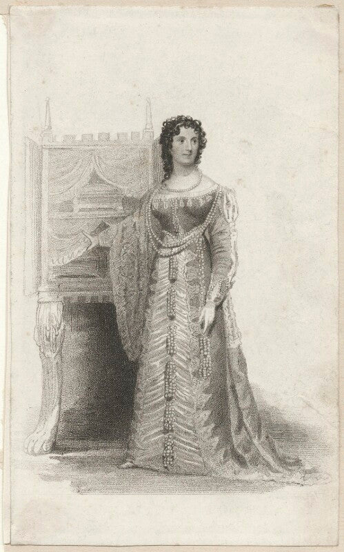 Sarah west (née cooke) as portia in shakespeare's 'merchant of venice' npg d38552