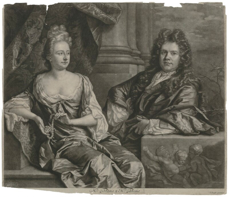 Grinling gibbons; elizabeth gibbons npg d2430