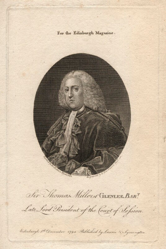 Lord thomas miller glenlee npg d2781