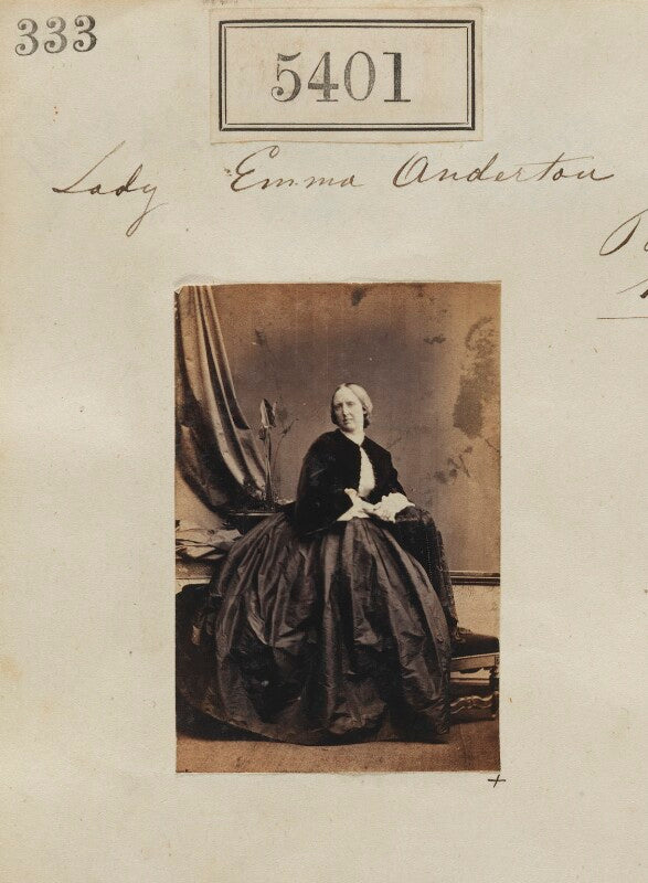 Lady emma frances mary anderton (née plunkett) npg ax55361