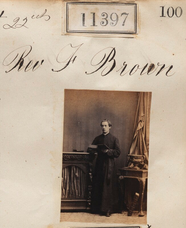 Reverend f. brown npg ax61083