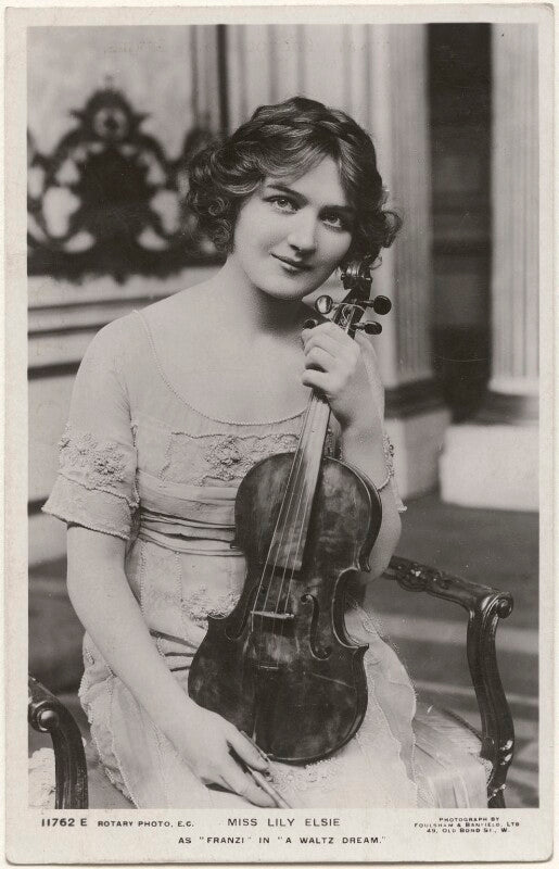 Lily elsie as 'franzi' in 'a waltz dream' npg x201086