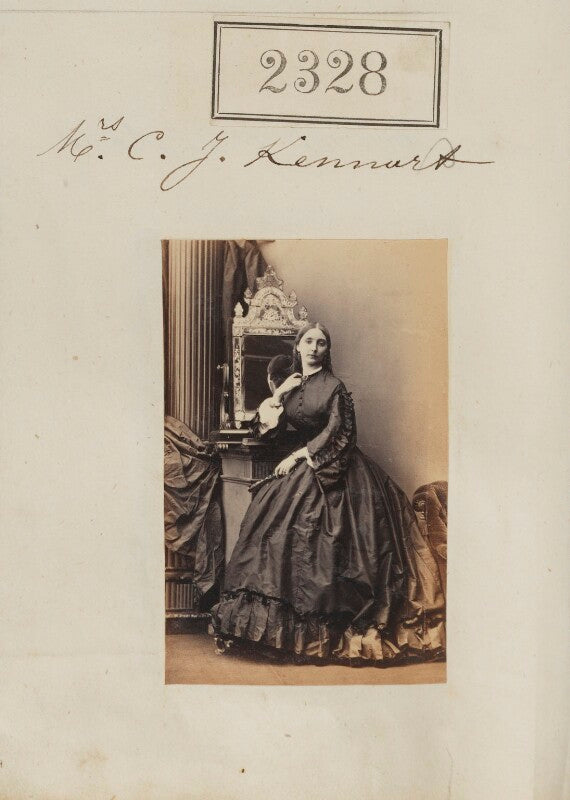 Ellen georgiana (née rowe), lady kennard npg ax51716