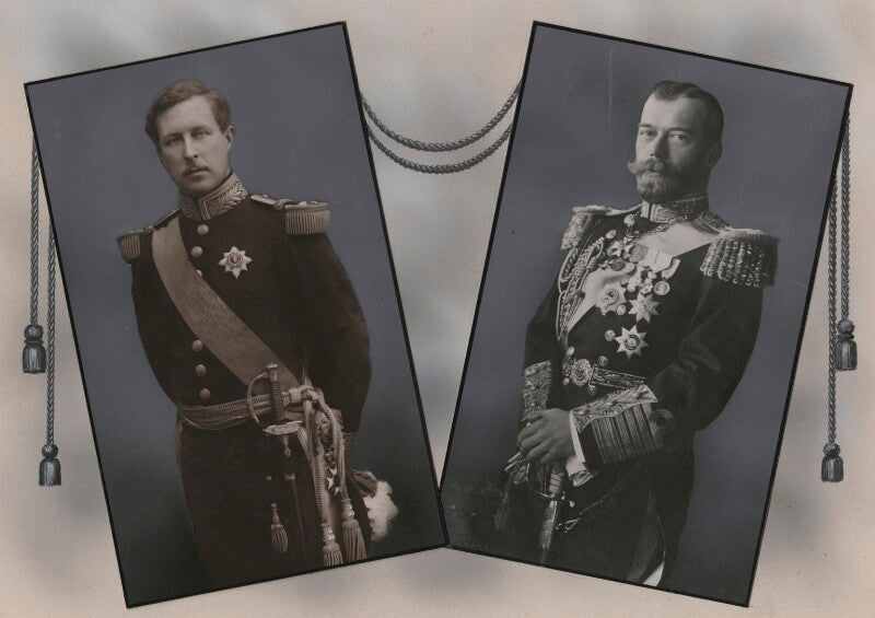 King albert i of belgium; nicholas ii, emperor of russia npg x137452