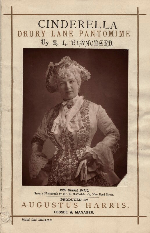 Minnie mario in e.l. blanchard's 'cinderella' npg x135811