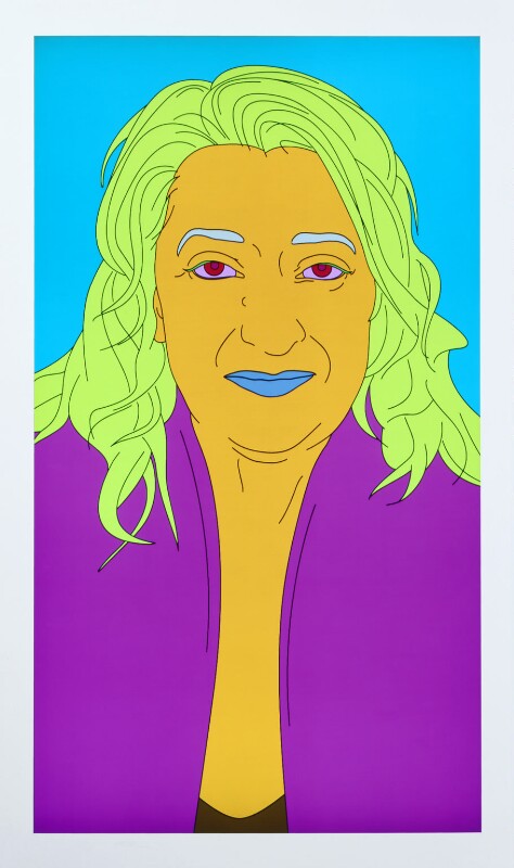 Dame zaha hadid npg 6840