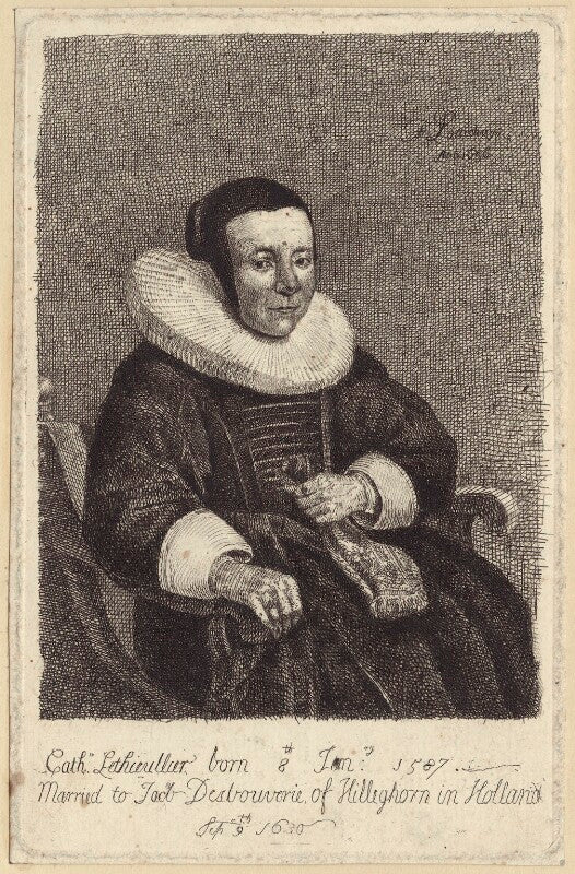 Catharine desbouverie (née lethieullier) npg d29245