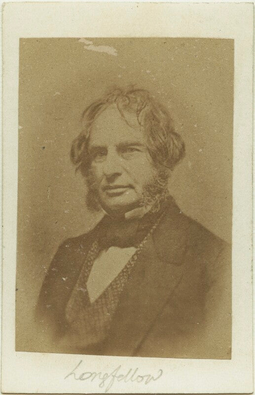 Henry wadsworth longfellow npg x20095