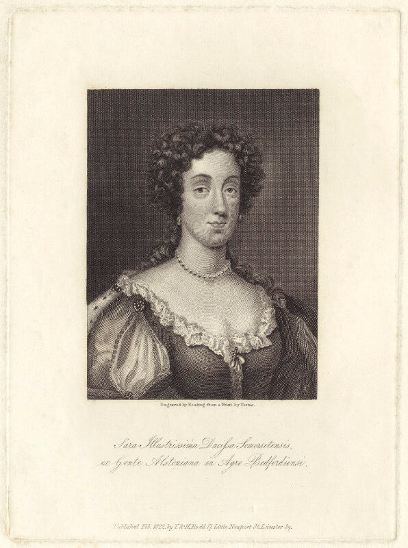 Sarah seymour (née alston), duchess of somerset npg d30482