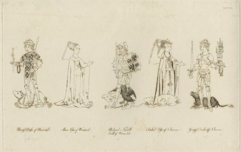 Warwick and clarence npg d23815