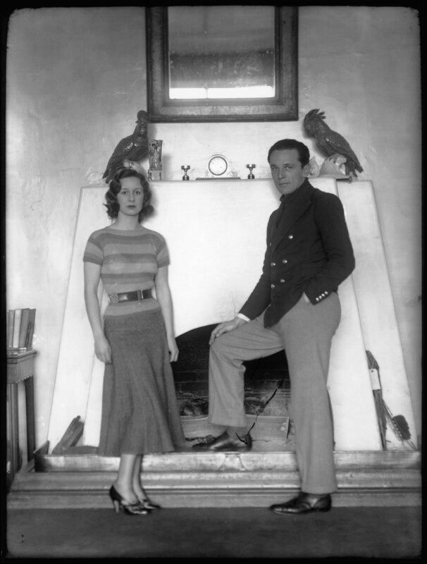 Pamela berry (née wellesley); charles robert archibald grant npg x34486