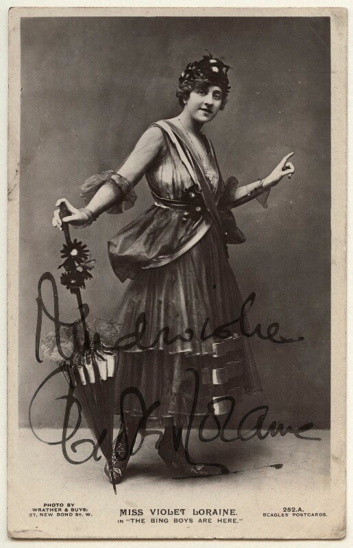 Violet loraine in 'the bing boys are here' npg ax160131