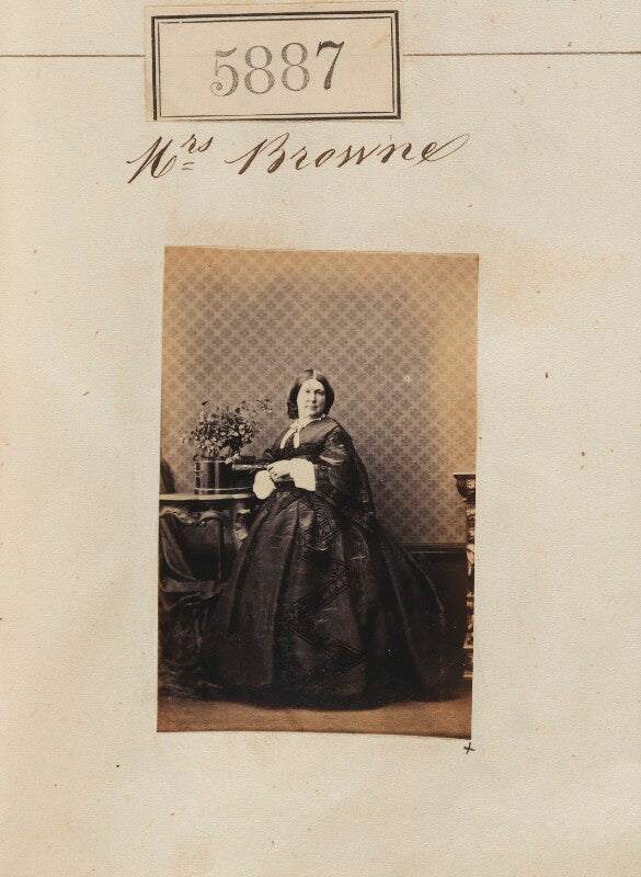 Mary (née hunt), lady browne npg ax55842