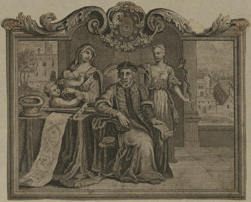 Sir thomas white and two unknown females npg d24973