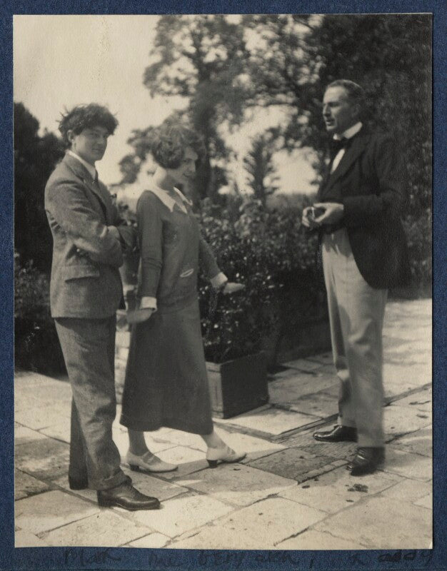 Mark gertler; julian vinogradoff (née morrell); philip edward morrell npg ax141577