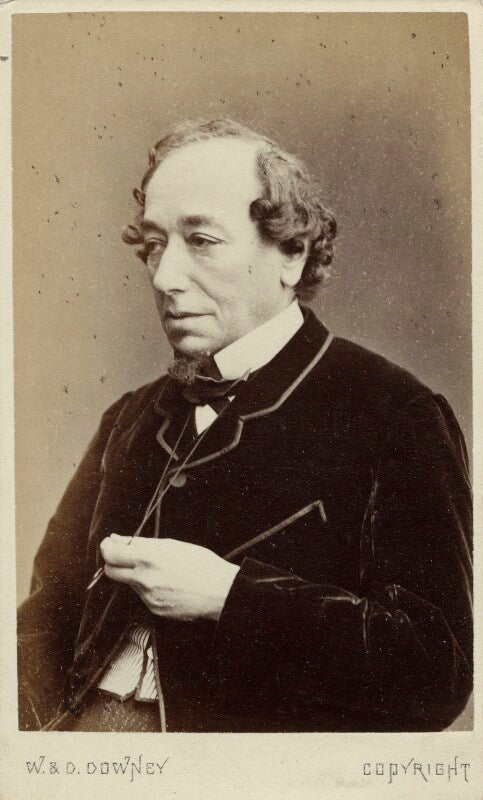Benjamin disraeli, earl of beaconsfield npg ax18275