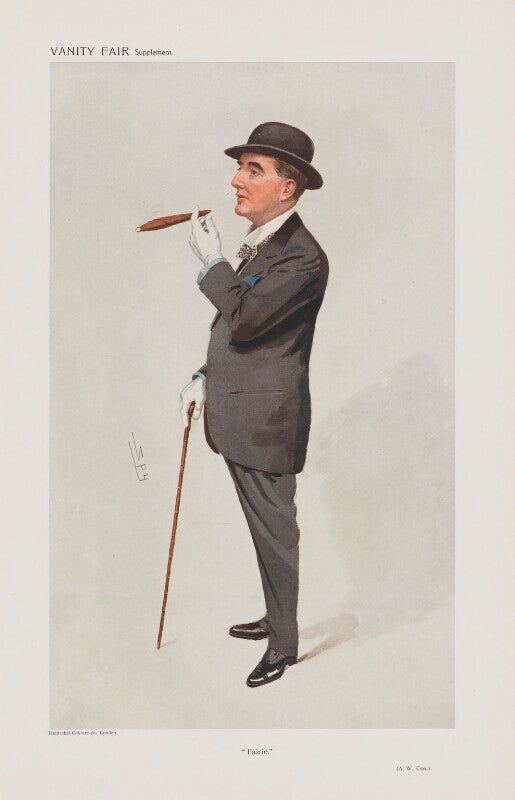 Alfred william cox ('men of the day. no. 1234. "fairie."') npg d45563