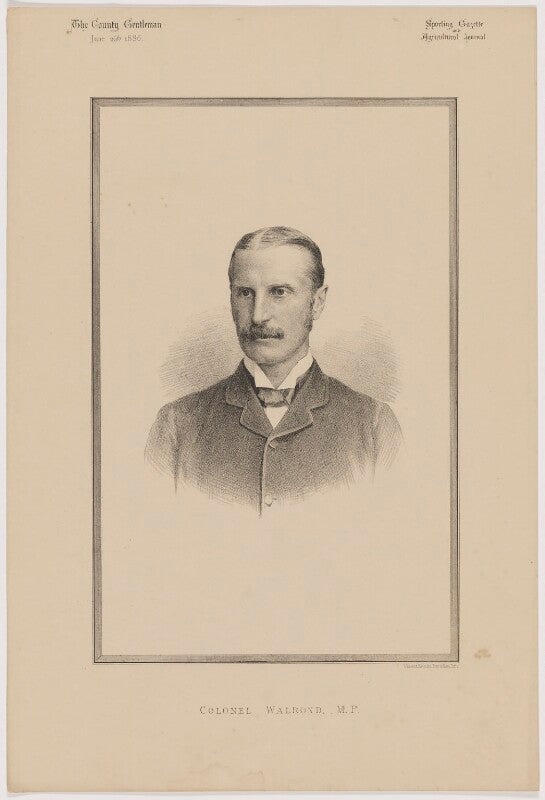 William hood walrond, 1st baron waleran npg d46180