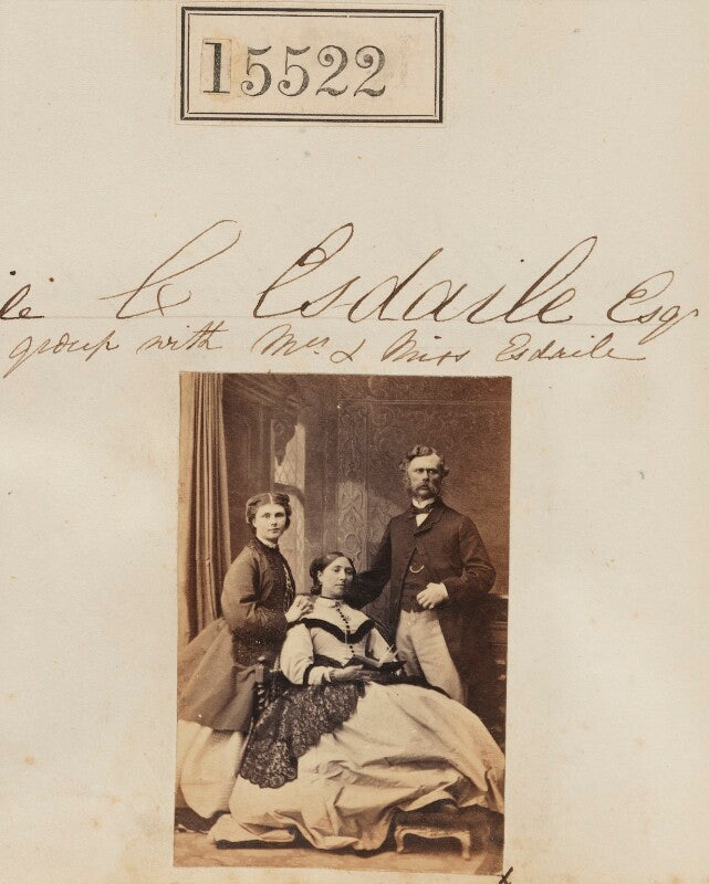 Probably annie clementina lister kay (née esdaile); probably harriette cunliffe esdaile (née lister); probably william clement drake esdaile npg ax63454