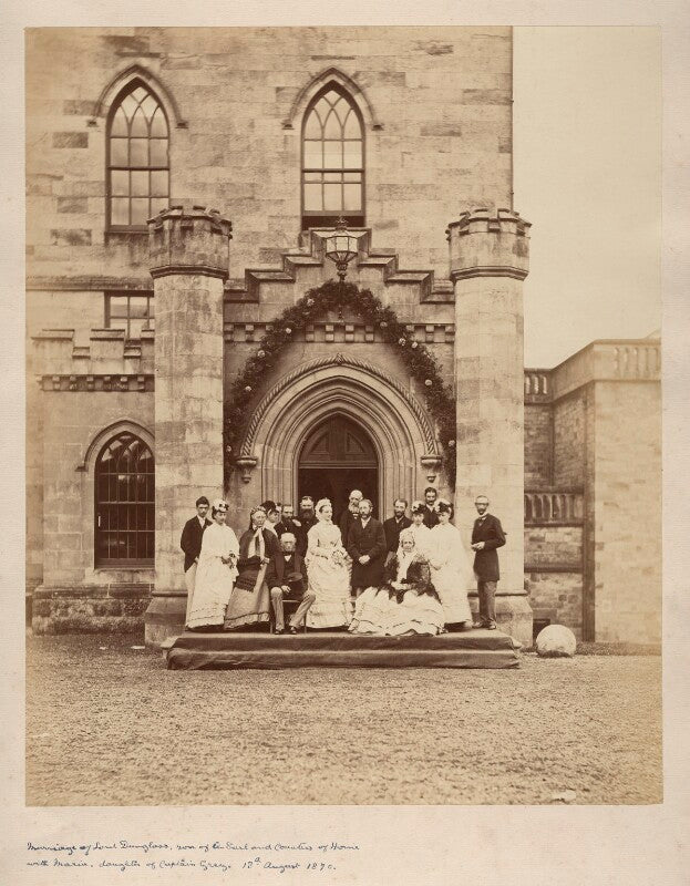 Cospatrick home, 11th earl of home; maria, countess of home; charles, 12th earl of home; lucy, countess of home npg x45590