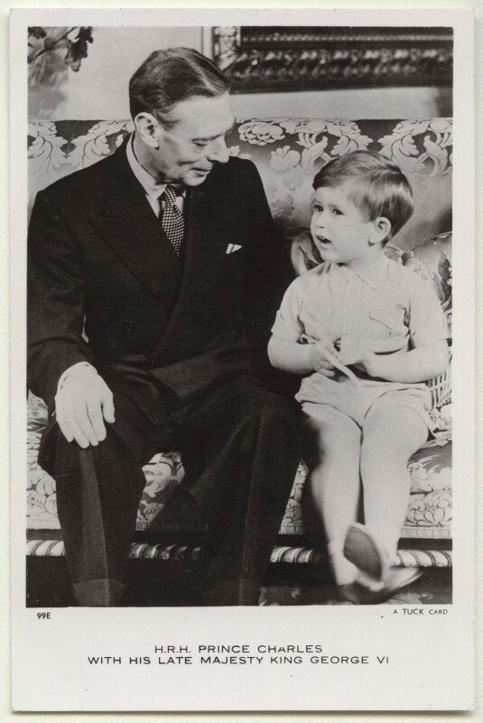 King george vi; king charles iii npg x193002