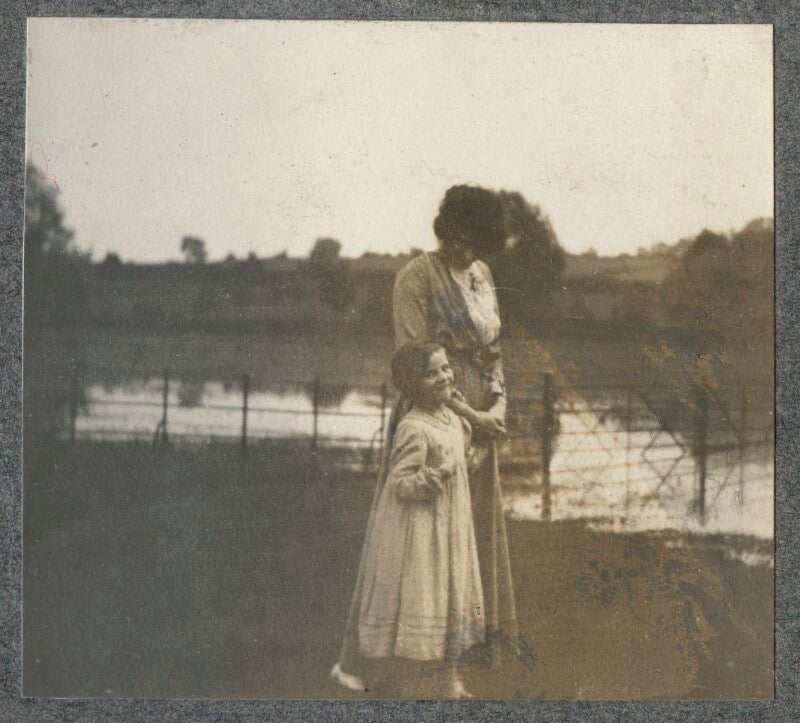 Julian vinogradoff (née morrell); lady ottoline morrell npg ax140340