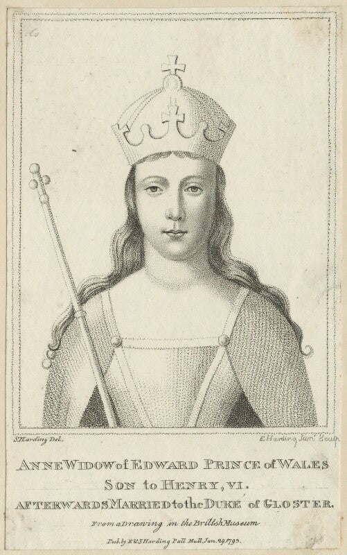 Anne neville, queen of england npg d23754