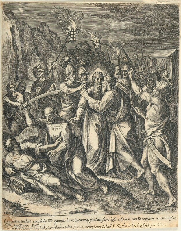 The betrayal of christ npg d23000