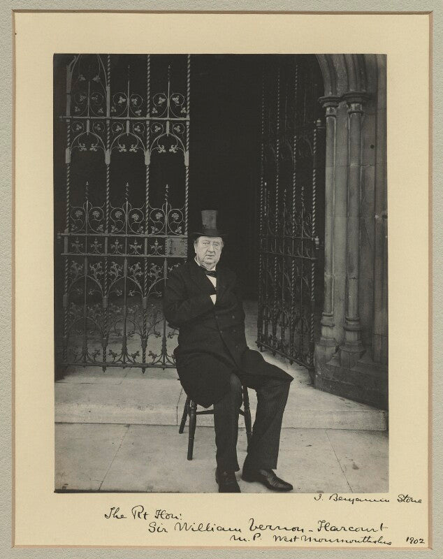 Sir william vernon harcourt npg x20356