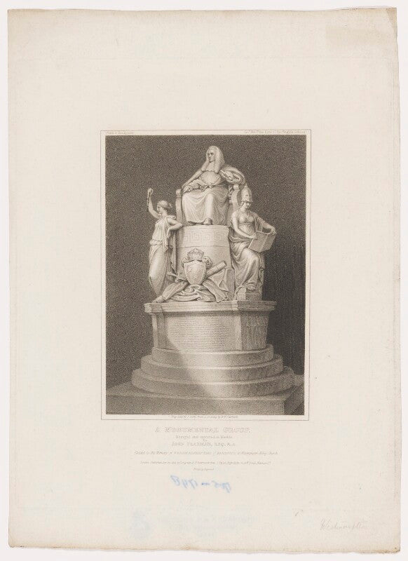 William murray, 1st earl of mansfield ('a monumental group') npg d38207
