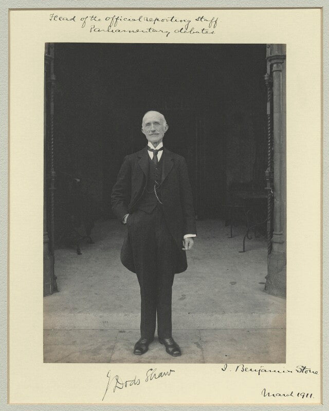 Sir james dods shaw npg x44961