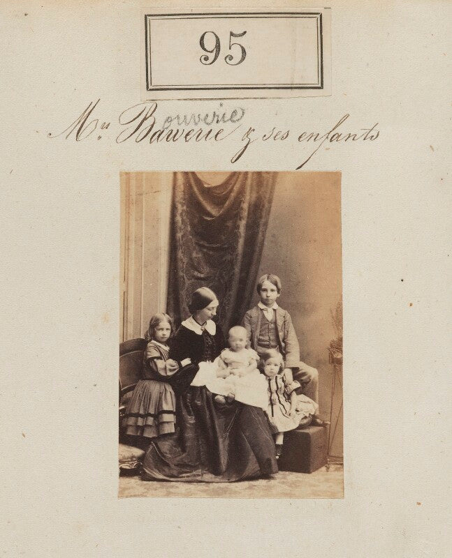 Mrs bouverie with her children npg ax50077