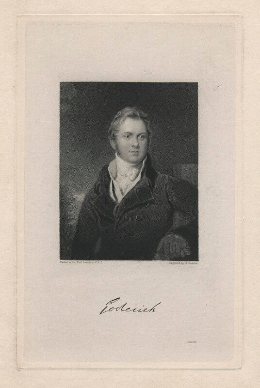 Frederick john robinson, 1st earl of ripon npg d5821