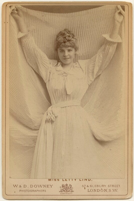 Letty lind (letitia elizabeth rudge) as donna elto in 'ruy blas and the blasé roué' npg x197359