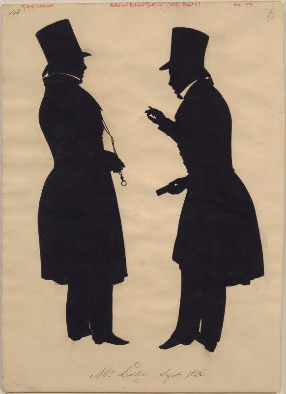 John liston and an unknown man npg d403