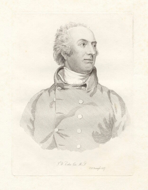 Thomas william coke, 1st earl of leicester of holkham npg d22581