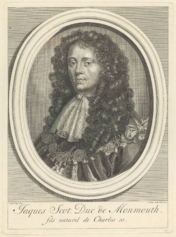 James scott, duke of monmouth and buccleuch npg d29399