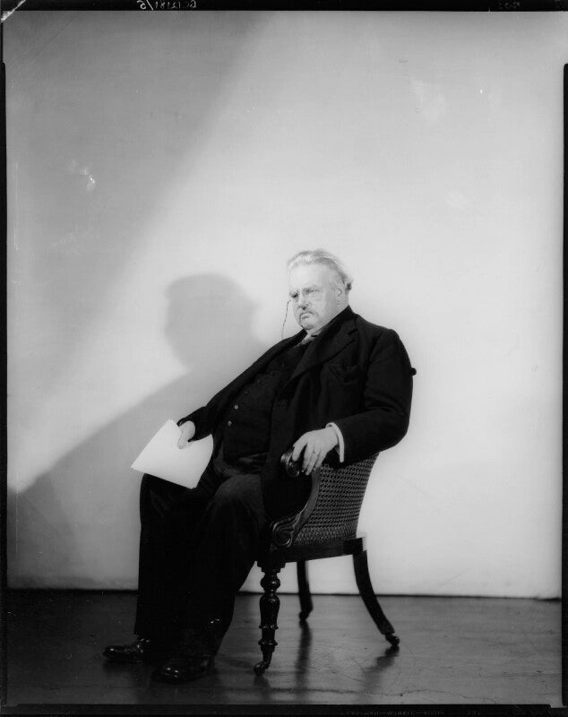 G.k. chesterton npg x10515