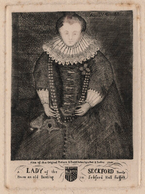 Unknown lady of the seckford family npg d16515