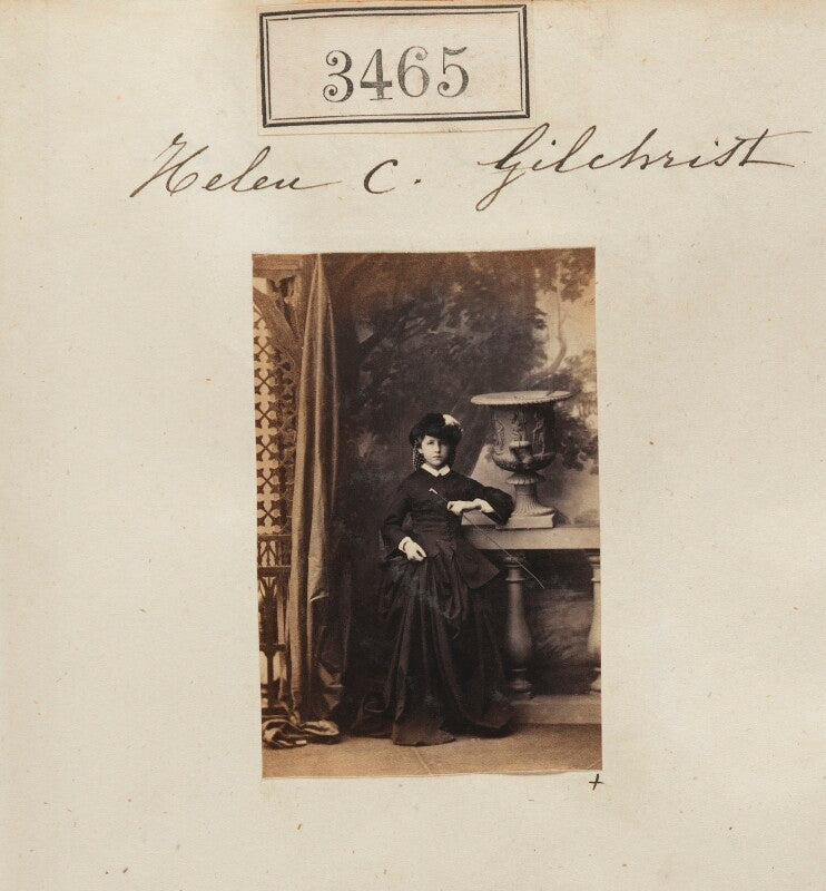 Helen clementina phillips (née gilchrist) npg ax52861